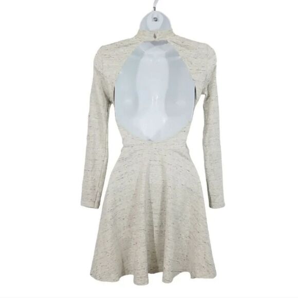 American Apparel Violette Skater Dress in Heathered Gray Size Small - Picture 6 of 12
